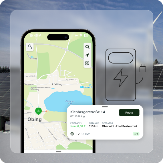 DirectCharge mobile app and charging solution